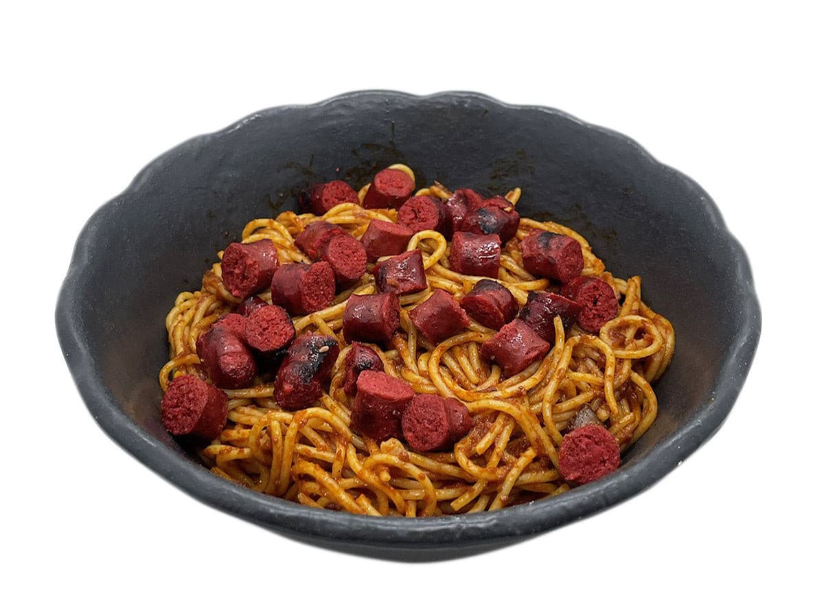Spaghettis merguez
