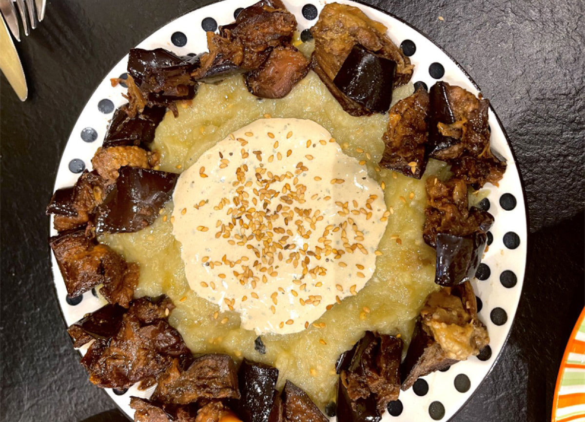 Aubergine à l'Israelienne