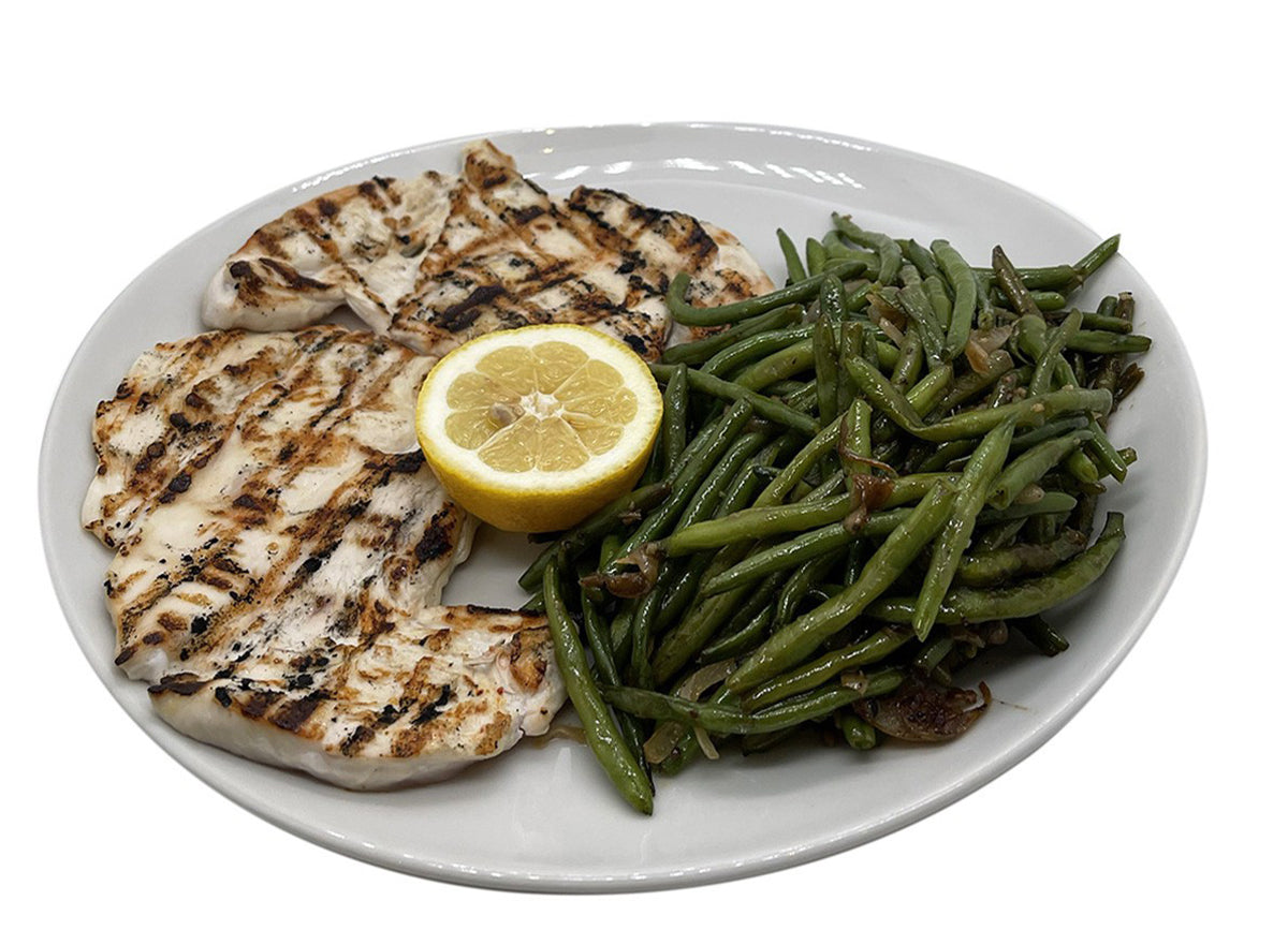 Escalope de poulet grillée