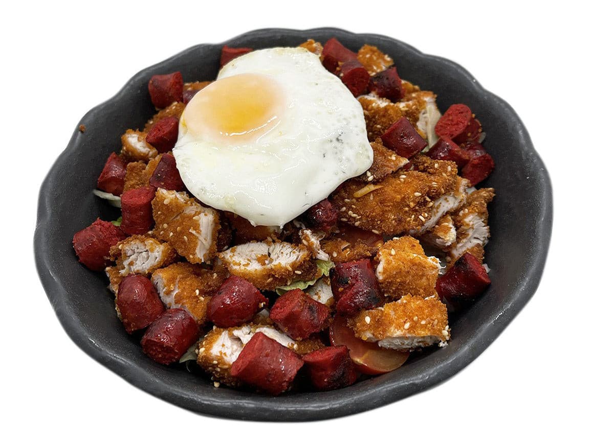 Salade césar orientale