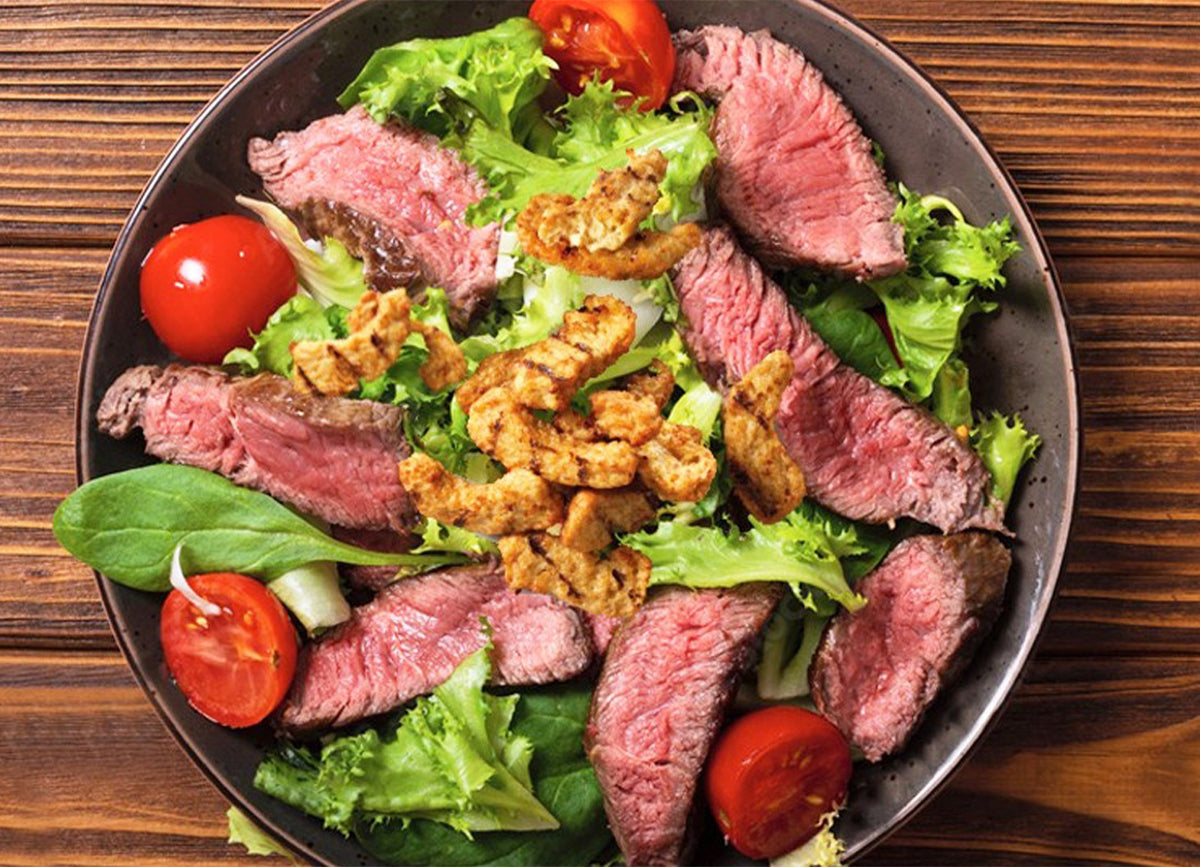 Salade césar entrecôte